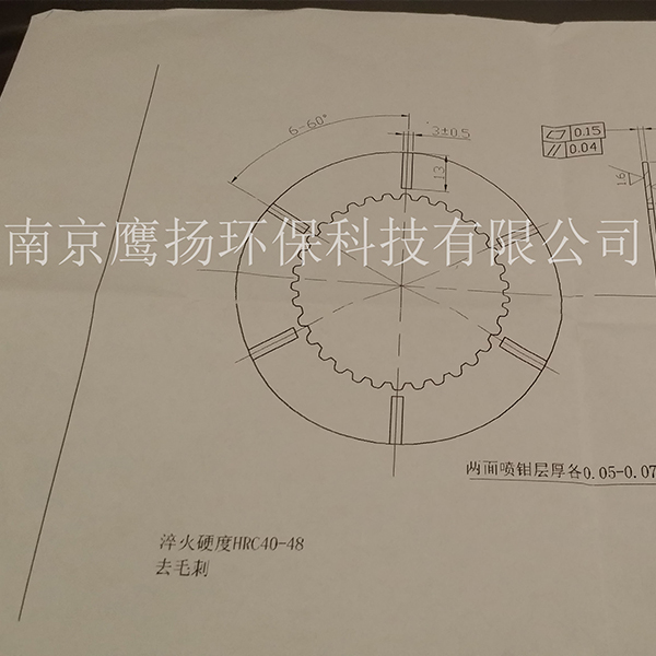 汽车刹车片喷涂